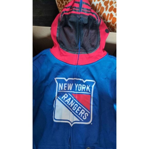 NHL Rangers Hoodie New with Tags Large Boys size 14/16 Rebook "Face Off" Collect - Picture 3 of 4